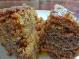 Wholewheat Pumpkin Walnut Almond Streusel Cake