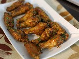 Asian Style Chicken Wings (Baked)