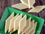 B for Badam Burfi – Badam Katli – Almond Burfi