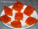 Bombay Halwa / Corn Flour Halwa / Karachi Halwa