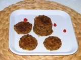 Broccoli Quinoa and Bean Fritters