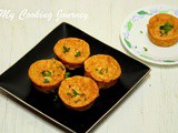 Carrot and Cheese Muffins – Savory Muffins (Egg less Recipe)