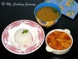 Dal Bhaat Tarkari – National Dish of Nepal (Rice, lentils and Vegetables)