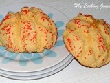 Japanese Melon Pans - Cookie Covered Bread Rolls