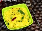 Lemon Sevai – Lemon flavored Savory Rice Sticks