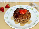 Oatmeal Banana Whole Wheat Pancakes – Egg Less Pancake