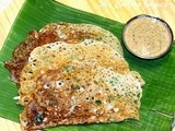 Oats Dosai /Savory Oats Crepes – Gluten free Dosai