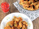 S for Semiya Pakoda – Vermicelli Pakora – Semiya Pakoda with Leftover Semiya Upma – Vermicelli Fritters