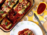 Spinach and Ricotta Cheese Lasagna Roll-Ups