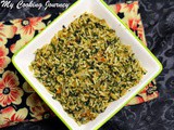 Spinach Rice – Lahsuni Palak Rice