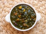 Subzi Diwani Handi – Mixed Vegetable Curry in Spinach Gravy