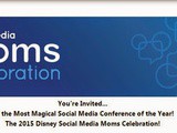 2015 Disney Social Media Moms Celebration Invitation
