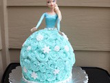 Elsa Doll Cake