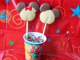 Mickey and Minnie Cookie Pops