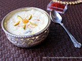 Quick Saffron Kheer