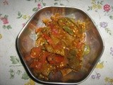 Brinjal stir fry - Valuthananga kootu