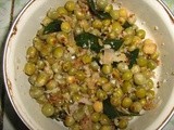 Cherupayar thoran - Green gram stir fry - Cherupayar kootu