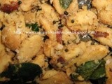 Jack fruit seed stir fry - Chakka kootu