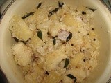 Kappa vevichathu - Seasoned tapioca