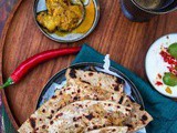 Cabbage Peas Stuffed Paratha | Patta Gobi Ka Paratha
