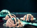 Eggless Chocolate Hazelnut Ice Cream | Video Recipe
