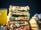 Grilled Tomato Mozzarella Sandwich Recipe