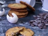 Cookies super croustillant aux pepites de chocolat au lait et noix de macadamia