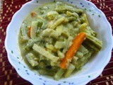 Avial / mixed vegetable stew