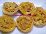 Caramelized Cashews Tarts