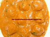 Chicken Kofta Curry