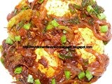 Chilli Egg Masala - Chinese