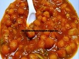 Chinese Channa Masala