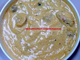 Fried Brinjal in Creamy Yoghurt Sauce