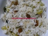 Grapes Yoghurt Pulao