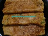 Oats Chilla( Oats BesanFlour Pancake)