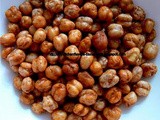 Roasted Chickpeas (Channadal) - a microwave recipe