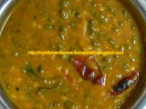 Sprouted Green Mungdal Sambar