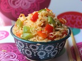 Achari Capsicum Rice