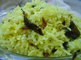 Curry leaves and Seasame  Rice