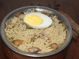 Mushroom Mint Pulao