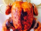 Whole chicken roast indian style