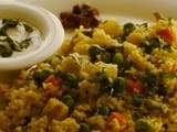 Veg pulav/Tomato rice