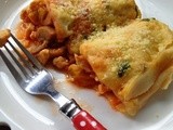 Chicken and Mushroom Cannelloni (鸡肉蘑菇烤肉卷）