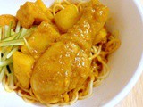 Chicken Curry Mee ~咖哩鸡面