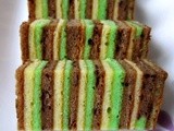 Choco-mint Sarawak layer cake   (砂捞越可可薄荷千层糕)