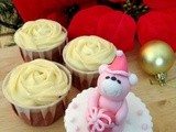 Christmas Velvet cupcakes （圣诞红丝绒杯子蛋糕）