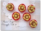 Flower Shaped Pineapple Tart..黄梨花挞