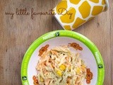 Fusilli Pasta with Tuna and Sweet Corn