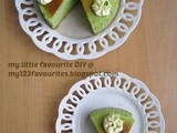 Green Tea Souffle Cheesecake ~  绿茶舒芙雷乳酪蛋糕