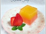 Mango and Roselle Konnyaku  Jelly